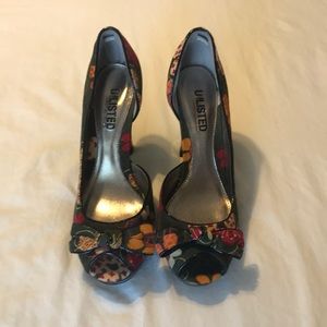 Boho Floral High Heel
